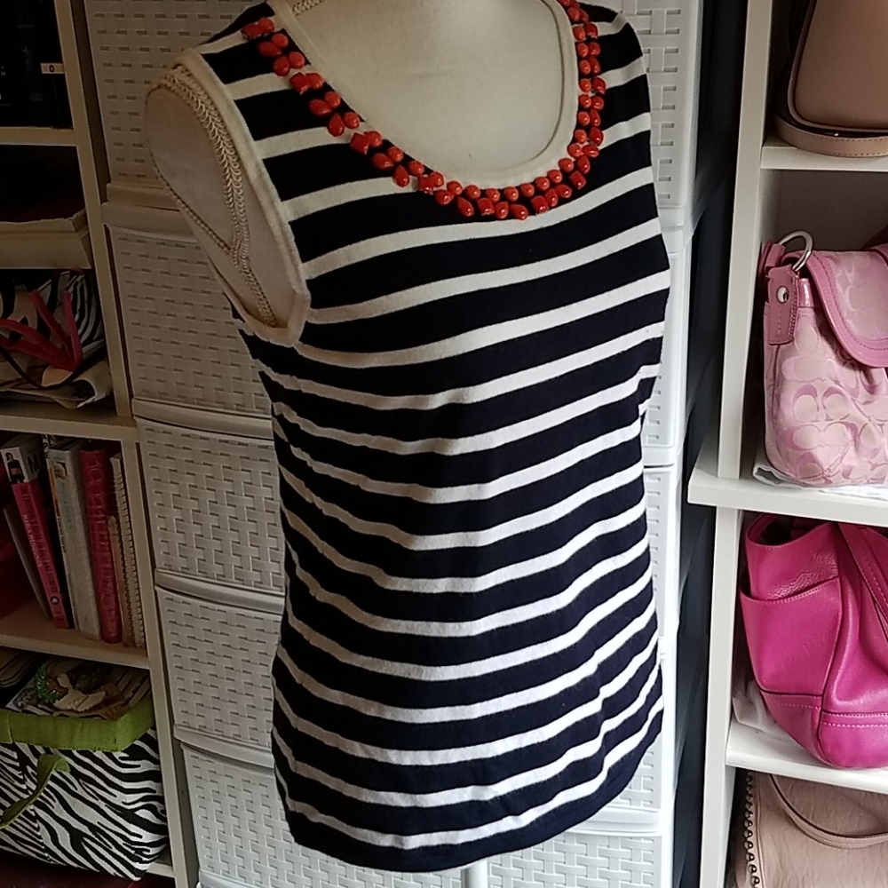 Ruby Rd. Sleeveless Top Size Medium - Picture 3 of 9